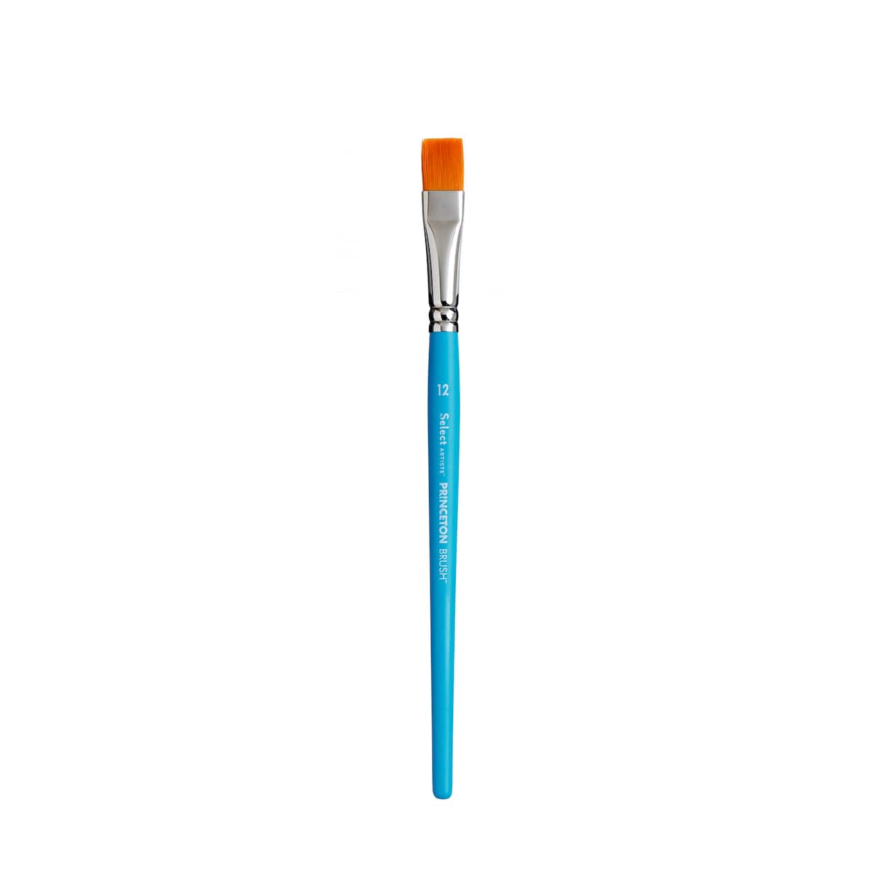 12 Pack: Princeton™ Select™ Artiste Series 3750 Short Handle Flat Shader Brush